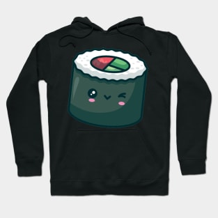 Sushi Roll Wink Hoodie